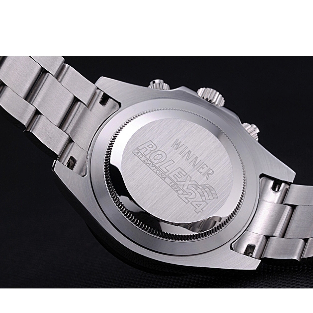 Aaa replica watch White Dial Stainless Bracelet Daytona Rolex 622542 Steel Cosmograph 0713